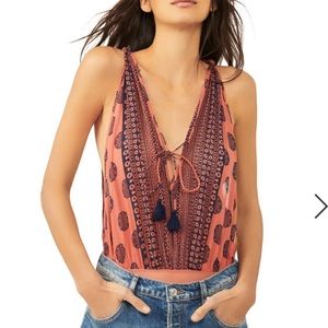 NWT Free People “Soul of the Sun” Bodysuit